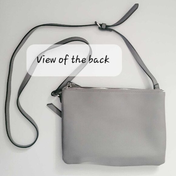 "Nine West" Light Grey Cross-Body Bag *Like New* - Picture 2 of 3